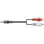 AV:link 3.5mm to 2RCA 1.2m 112.064UK