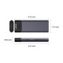 Unitek S-1203A USB3.1 Gen2 Type-C to M2 SSD NVMe Enclosure