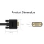 Unitek Y-C504G VGA to VGA Cable 3.0m