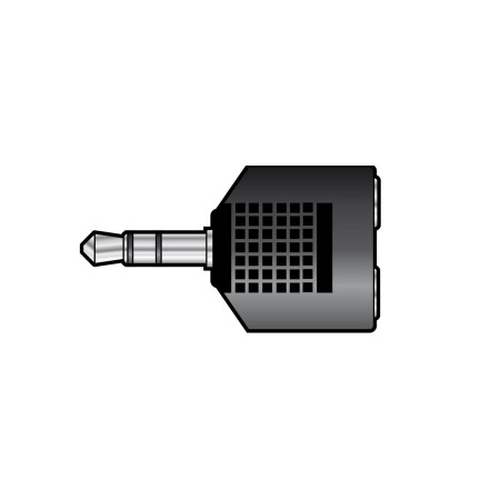 qtx 3.5mm Plug to 2x3.5mm Sockets 759.307UK