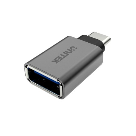 Unitek USB-A Female to USB-C Male 5Gbps Adaptor Grey Y-A025CGY
