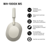 SONY WH1000XM5 Wireless Bluetooth Noise-Cancelling Headphones Silve...