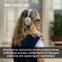 SONY WH1000XM5 Wireless Bluetooth Noise-Cancelling Headphones Silve...