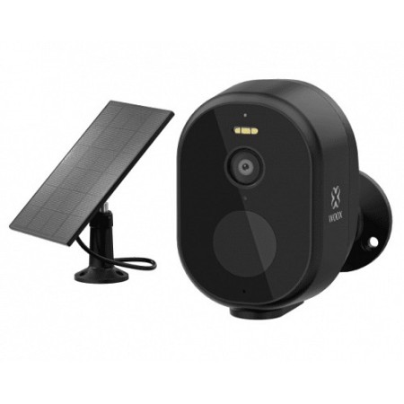 WOOX Camera Battery Outdoor 4MP + Solar (Bundle) R4253 Black
