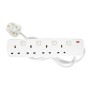 Mercury 4 Gang Switched Extension 2.0m 430.007UK