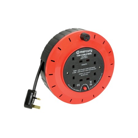 Mercury 4-Gang Extension Reel 10.0m 429.872UK