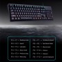 Thunderobot K104 Wired Mechanical Keyboard Blue switch Black