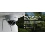 Reolink WIFI Outdoor Camera Dome 8MP 5x Optical Zoom RLC-843WA (W437)