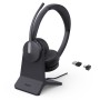 Yealink Headset Wireless Bluetooth 3-Mic NC with B/T Dongle & Charging Stand BH70 Dual Teams