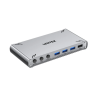 Unitek KVM HDMI Switch USB-C 10Gbps Split-Screen 5-Port Hub D1118A