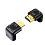 Unitek HDMI Adaptor 1x90 & 1x270 degrees RA 8K60Hz A1046ABK