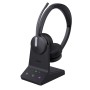Yealink Headset Wireless Dual-Mode DECT/Bluetooth 3-Mic NC with Basestation WH64 Dual Teams