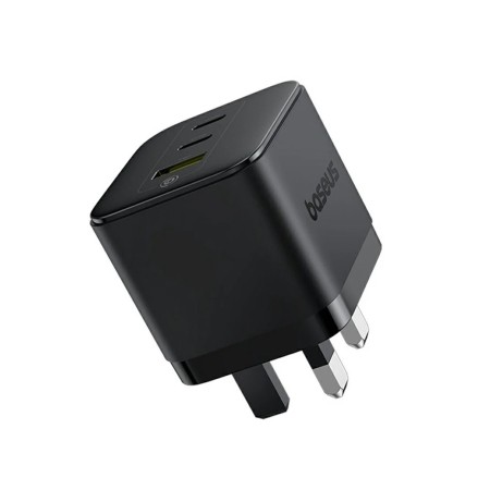 Baseus Charger Wall 65W 2C+U PALM Series UK Black