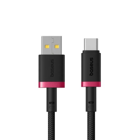 Baseus Cable USB-C to USB-A Dura Series Braided 1.0m Black+Red