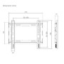 Brateck KL32-22F TV Mount 20x20 Fixed up to 45kg
