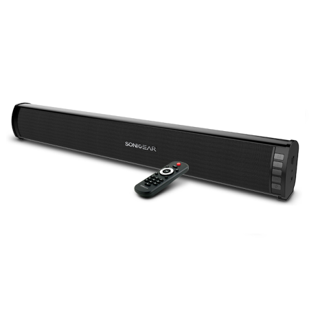 SonicGear SONICBAR 3000 Soundbar for TV/PC 40W RMS Bluetooth, SD Card & FM