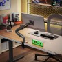 NBMounts F80 Single Arm Gas Desk Monitor Mount (updated version)