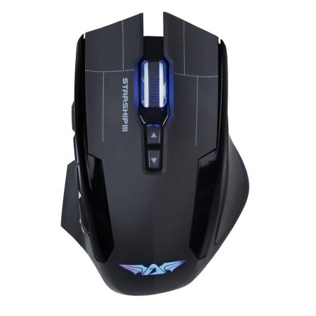 Armaggeddon Starship 3 Soviets Pro-Gaming Mouse 10000CPI Macros RGB Adj.Weight