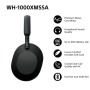 Sony WH1000XM5SA LIMITED SOFT CASE EDITION Premium Noise Cancelling Wireless Over Ear Headphones - Black