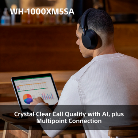 Sony WH1000XM5SA LIMITED SOFT CASE EDITION Premium Noise