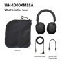 Sony WH1000XM5SA LIMITED SOFT CASE EDITION Premium Noise Cancelling Wireless Over Ear Headphones - Black
