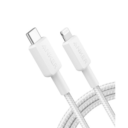 Anker Mobile Cable USB C to MFI 0.9m 322 White