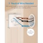 Meross Homekit Smart Wi-Fi Wall Switch 1-Gang 1-way MSS510HK-EU