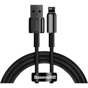 Baseus Cable Lightning to USB-A Tungsten Gold 1.0m Black