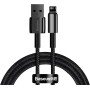 Baseus Cable Lightning to USB-A Tungsten Gold 1.0m Black