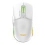 Armaggeddon Gaming Mouse Wired+2.4G+BT Recharge 600mAh MIRAGE-VI White