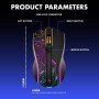 Armaggeddon Gaming Mouse Wired+2.4G Recharge FOXBAT-III CYBERPANK White