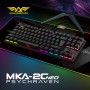 Armaggeddon MKA-2C NEO Black Mechanical Gaming Keyboard 87 Blue Clicky Keys