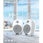 SonicGear StudioPod V-HD 2.0 80W Active Bluetooth Speakers Optical Input & Remote Control