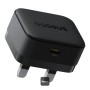 Baseus Charger Wall 20W USB-C PALM Series UK Black