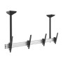 Brateck TV Ceiling Mount Twin 60x40 50kg/Screen 1.08m Lockable LVC03-246TS-02