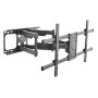 Brateck TV Mount 80x40 Turn 4-Arm 64cm 60kg LPA49-486