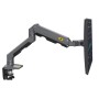 NBMounts G60 Single Arm Heavy Duty Desk Monitor Mount