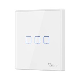Sonoff T2EU3C-RF Smart Wall Touch Switch 3-Button White
