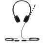 Yealink Headset Wired Analog RJ9 Premium with Noice Cancelling for IP Phone YHS36 Dual