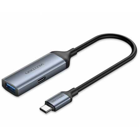 Vention Converter USB-C M to USB-A F & 100W PD CCBHB