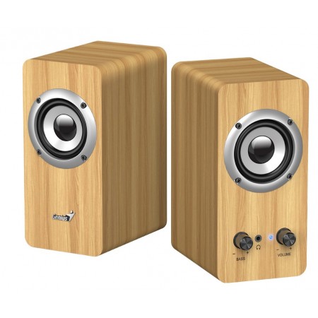 Genius PC Speakers 2.0 10W SP-HF400 Pine Wood
