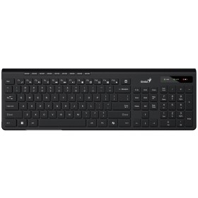 Genius Keyboard Wireless AI Chocolate Keys + 8 Hot Keys SlimStar 7230 English
