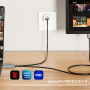 Unitek HDMI to DisplayPort Cable 4K60Hz 1.8m with USB Power Cable V1714