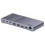 Unitek USB-C Hub Docking Station USB4 40Gbps Triple 4K Display & 2.5G Lan with 120W PSU D1117A