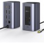 Baseus IT USB Hub 12-in-1 2xUSB-C/2x4KHDMI/2xUSB-C/3xUSB-A/RJ45/SD/PD100W