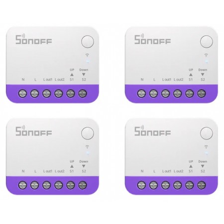 Sonoff WiFi Smart Switch MINI-RBS For Roller Shutter (4 pack )