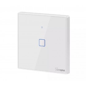 Sonoff T2EU1C-RF Smart Wall Touch Switch 1-Button White