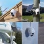 Reolink BP4G Outdoor Battery Camera 4K PTZ GO PT Ultra (G440) (White) (Hard Bundle)