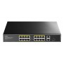 Cudy Switch PoE FE 16PoE + 2GbE + 1SFP Uplink 200W R/M FS1018PS1