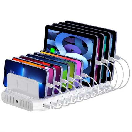 Unitek Charge Station 60W 10-Port 10x2.4A Y-2190D